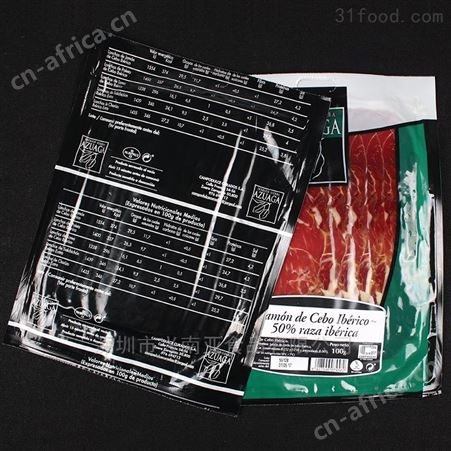 西班牙进口黑毛猪后腿切片100g即食生火腿