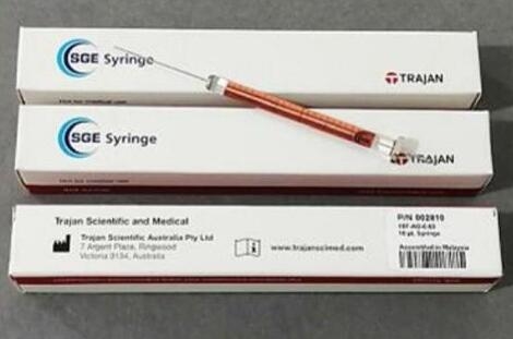 SGE微量进样针排气泡方法详解