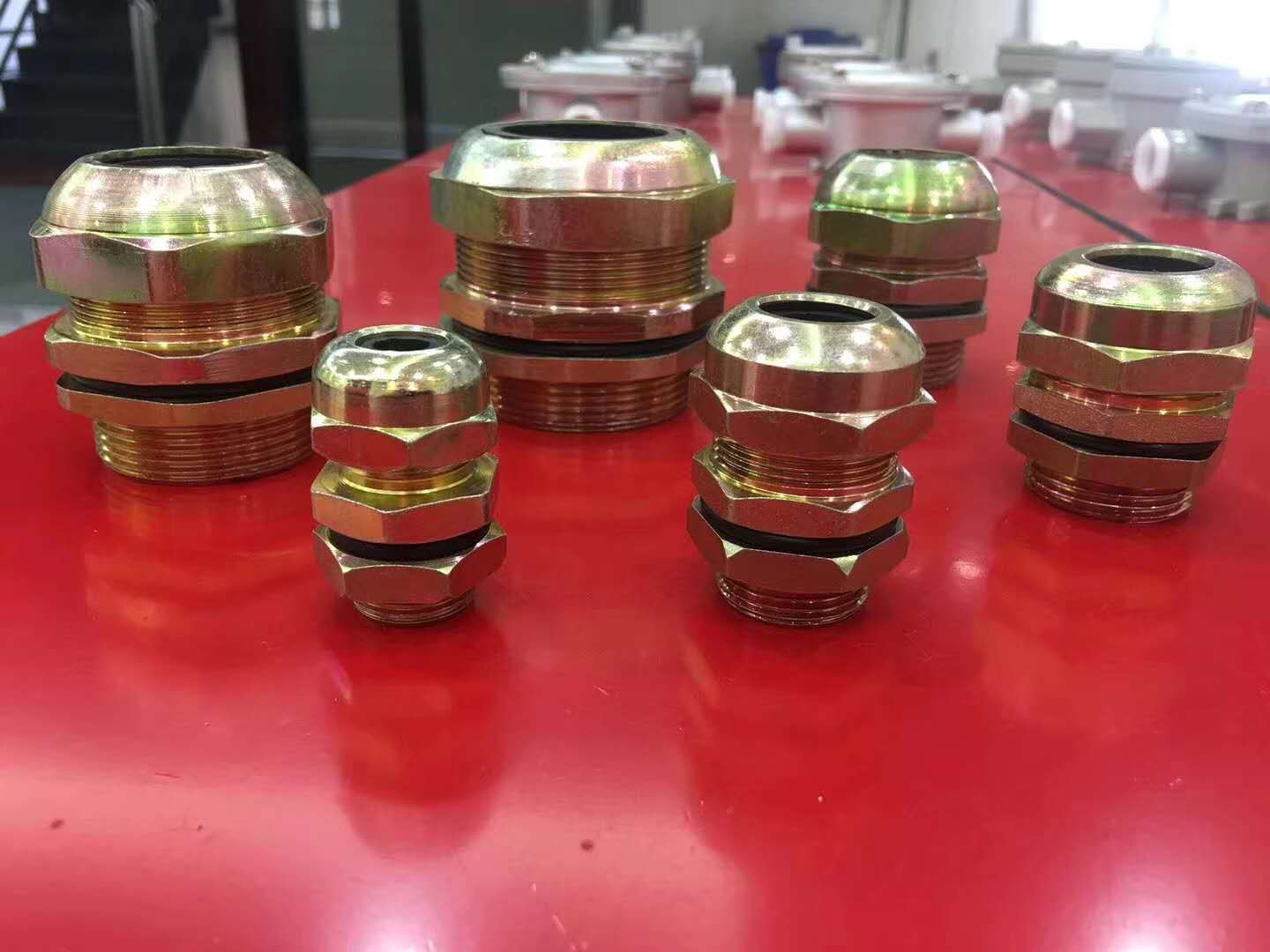 西安防爆电缆夹紧密封接头 防爆压紧螺批量