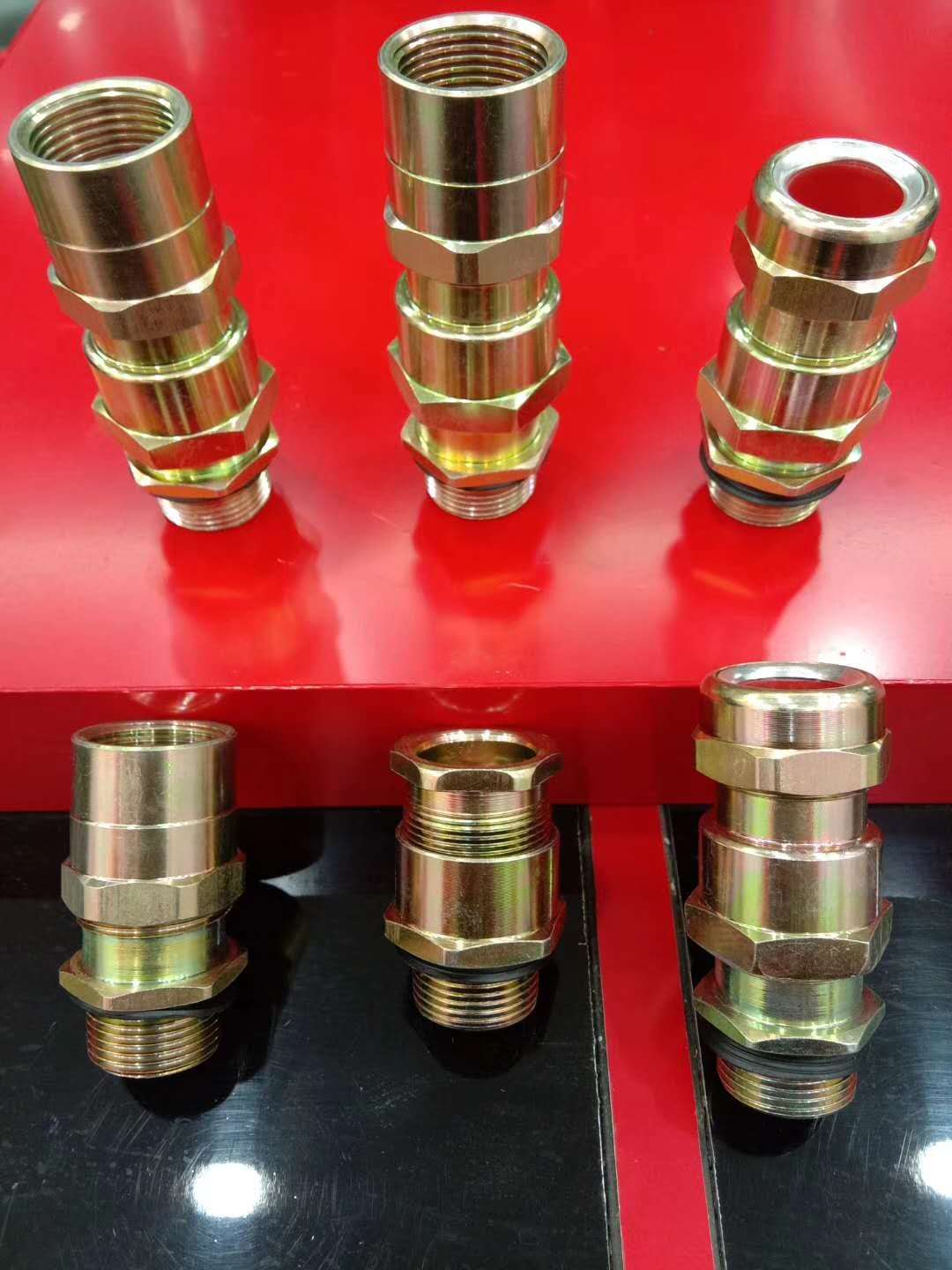 西安防爆电缆夹紧密封接头 防爆压紧螺批量