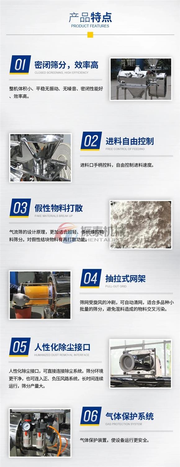 矽粉气流筛细节