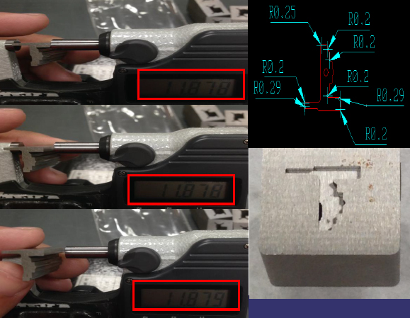 连续小路径小圆弧转角公母冲压配合件
